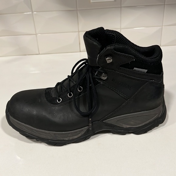 Worn for one week Wolverine Trailhead Black Steel Toe Black Work Boots 11 W08822 - Picture 13 of 15